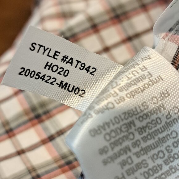 J. Crew Men's Small Slim Untucked Long Sleeve Button Down Shirt Style #AT942 - Picture 9 of 14